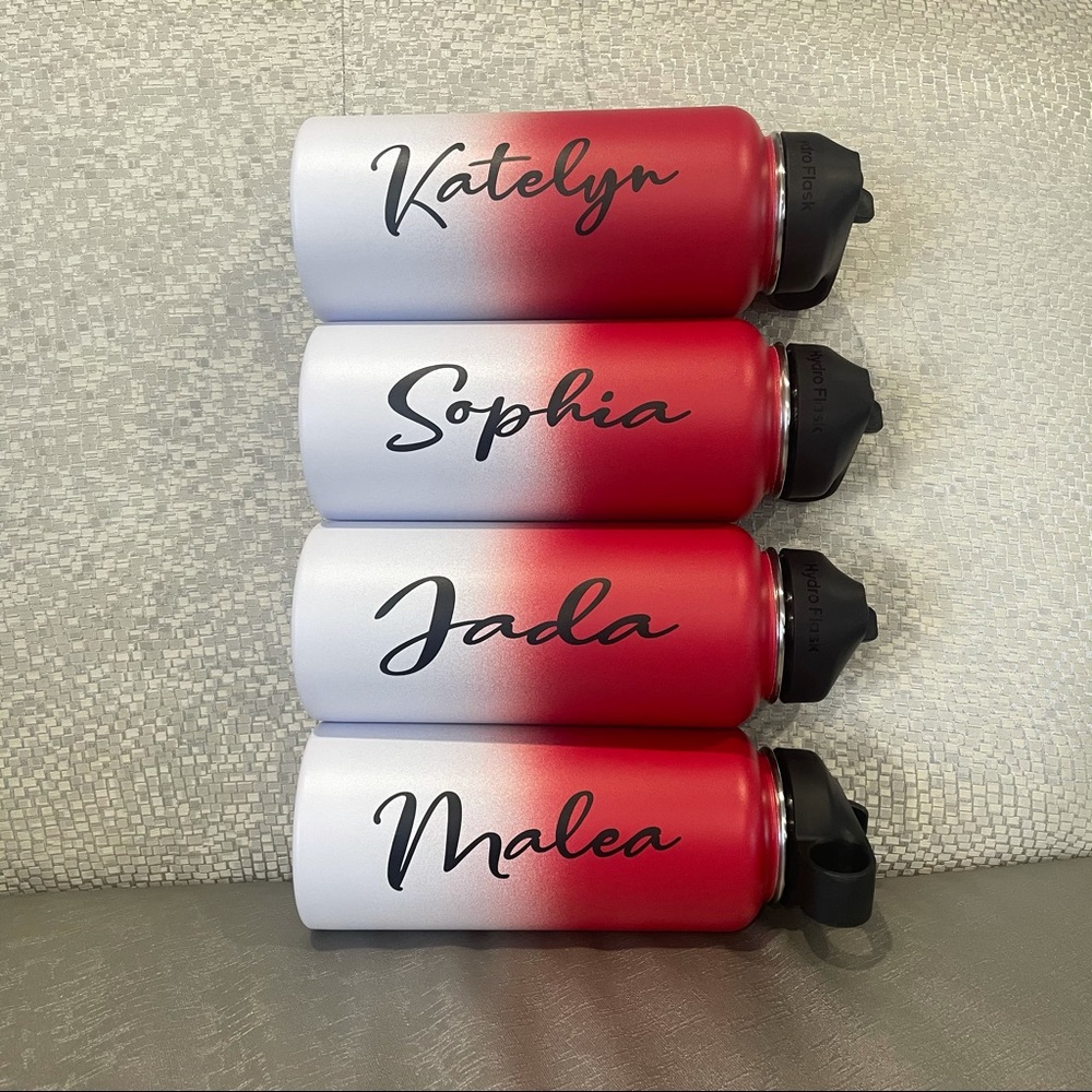 Insulated stainless water bottle 32oz Stra… - Picture 4 of 16